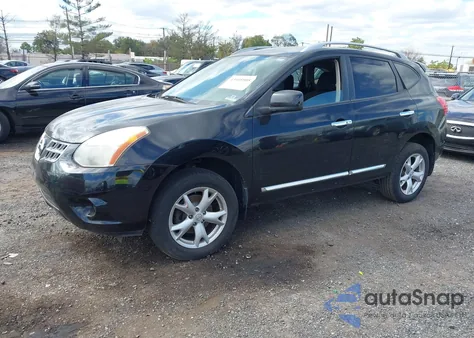 2011 Nissan Rogue Sv from USA, damaged, VIN JN8AS5MV2BW315176